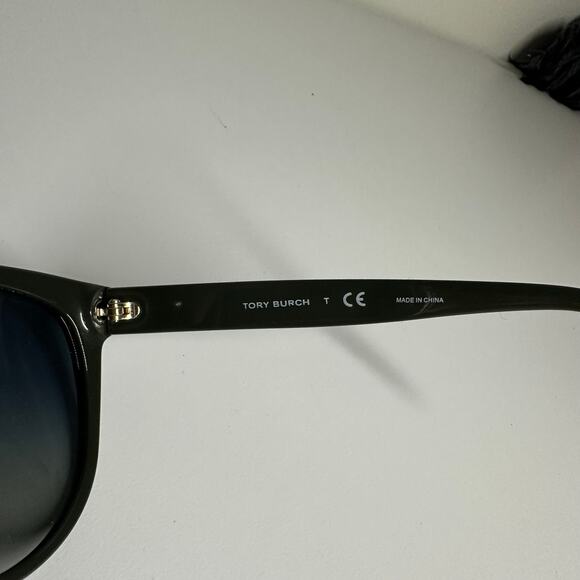 Tory Burch Blue Gradient Sunglasses - Picture 6 of 9